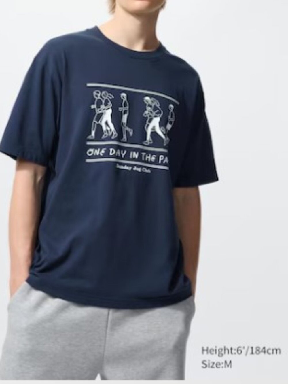Uniqlo Yu Nagaba UT Graphic T-Shirt "One Day in the Park" XS NWT